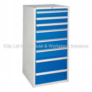 Euroslide Storage Cabinet 8 Drawer 1200mm Type 1